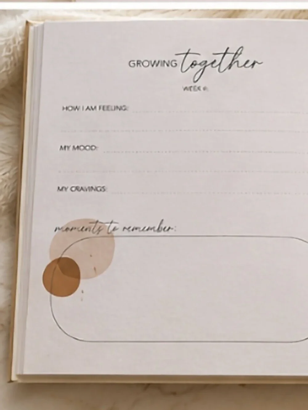 Mama-To-Be Journal